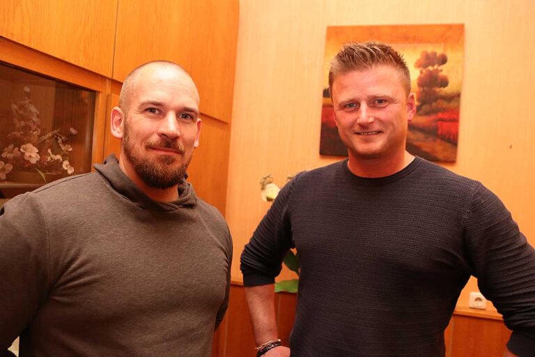 Als stellvertretender Vorsitzender wird Dennis Meyeraan (links) den neuen Vorsitzenden, Kamil Gorny, unterstützen. Foto: kd