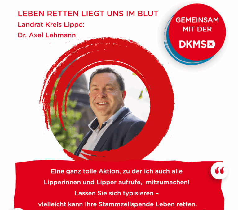 Typisierungsaktion der DKMS in OWL