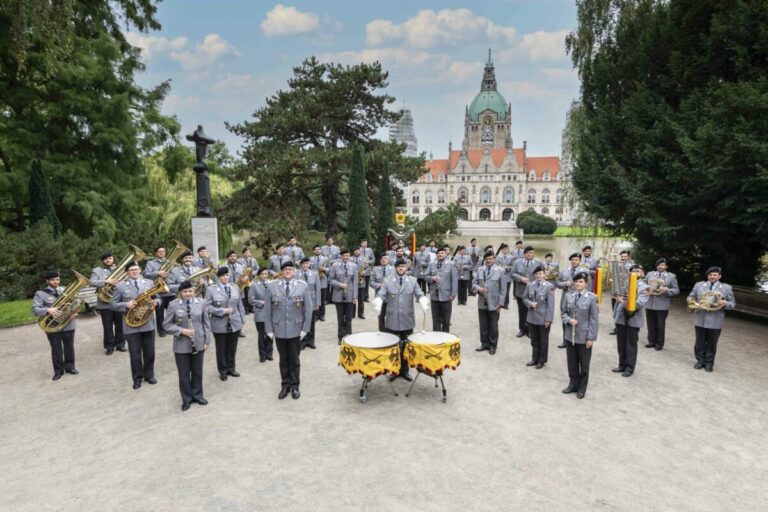 Pressefoto zum Benefizkonzert (Heeresmusikkorps Hannover)