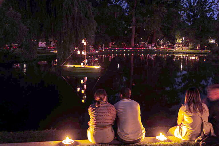 Die Nacht der 10,000 Kerzen. Foto: Stadt Bad Salzuflen/N. Nache