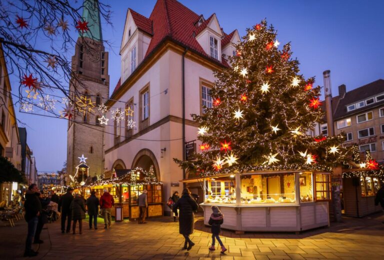 Bielefelder Weihnachtsmarkt. Foto: © Teutoburger Wald / Bielefeld Marketing/ Sarah Jonek
