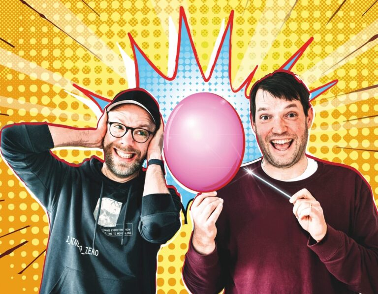 Musikalisches Highlight des „Weltkindertages 2025“ ist der Live-Auftritt der Familienband „Die schiefe Bahn – Rock‘n‘Roll-Grundschule“. Foto: © Arne Kleinekathöfer