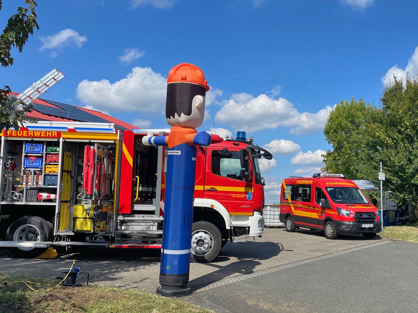 Zum dritten Mal hatte die Löschgruppe Lockhausen zum Tag der offenen Tür eingeladen. Fotos: Reiner Toppmöller