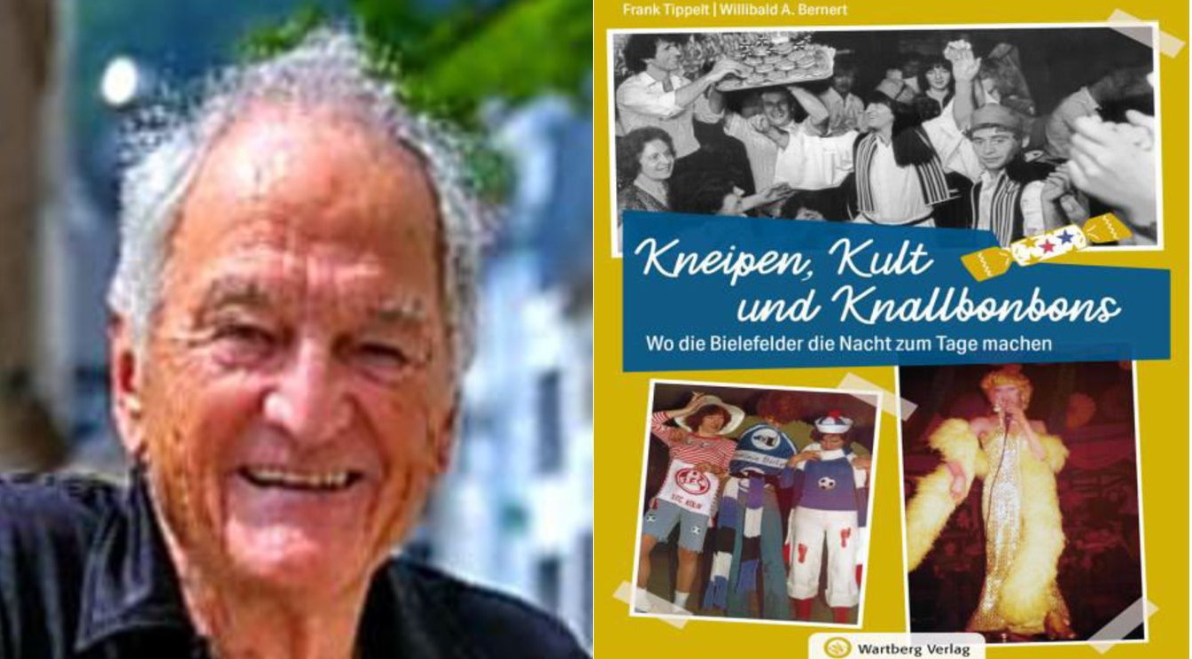 Bei einer nostalgischen Reise in die Vergangenheit des Café Europa stellt Autor&nbsp;Willibald A. Bernert&nbsp;sein neues Buch "Kneipen, Kult und Knallbonbons" vor. Fotoquelle: Privat
