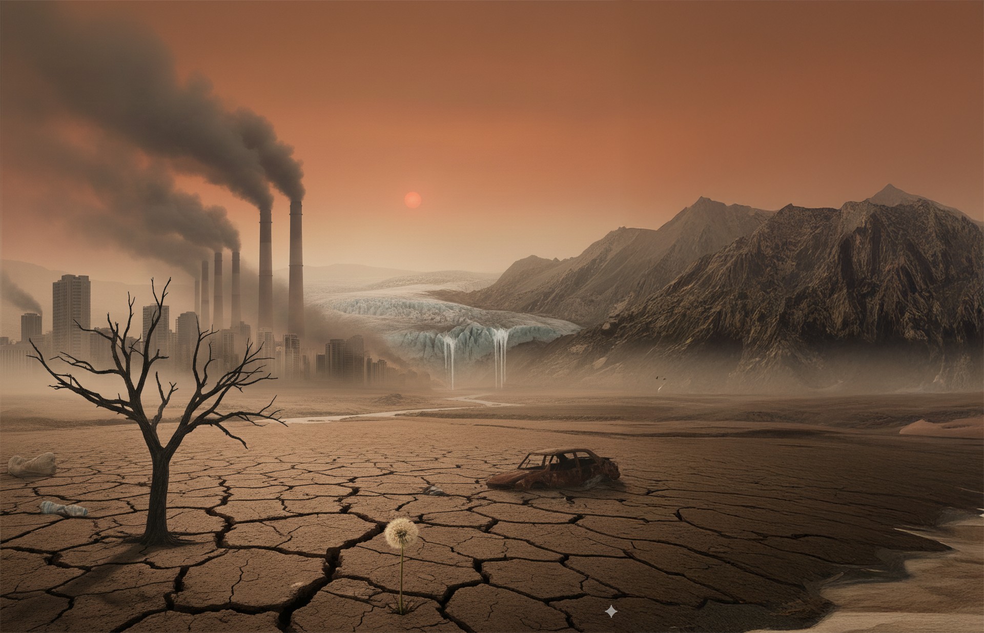 Symbolbild für den Klimawandel