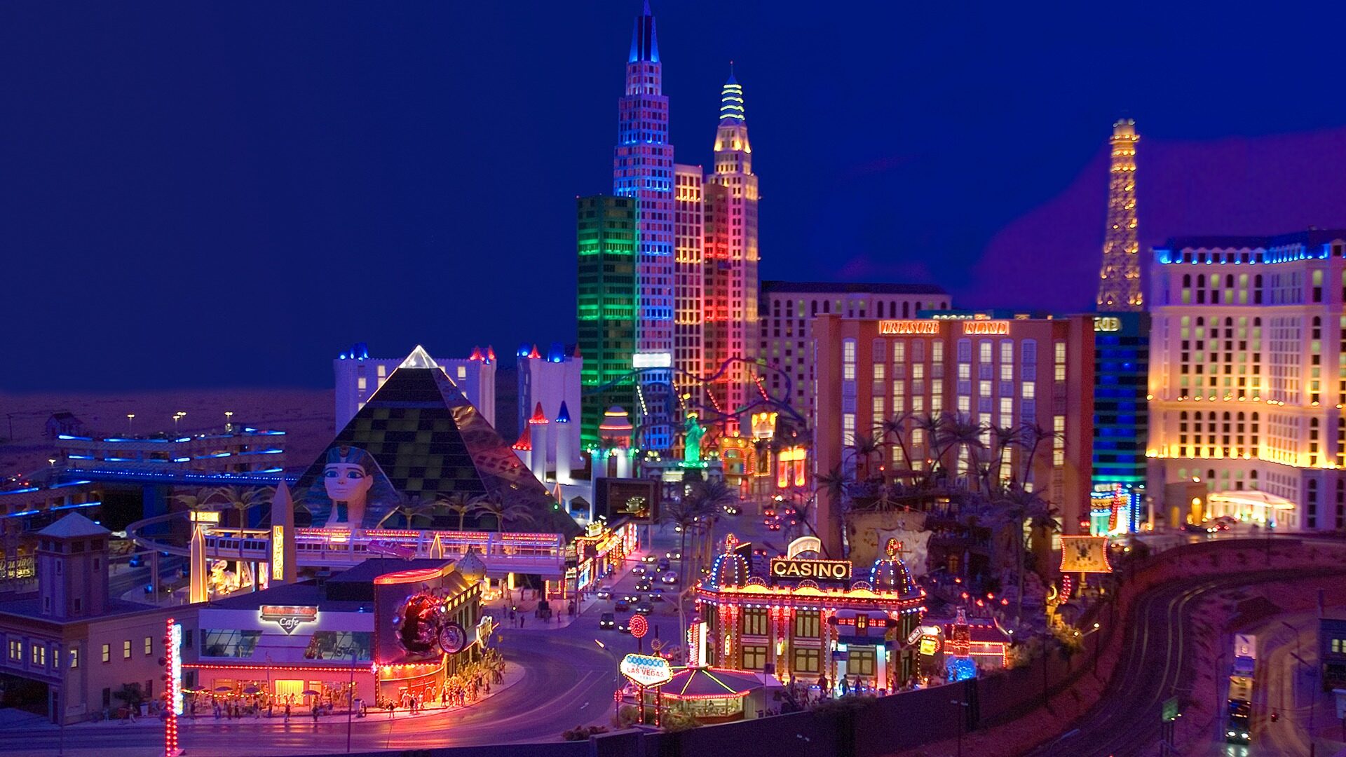 Las Vegas bei Nacht. Foto: Detlev Müller/Pixelio