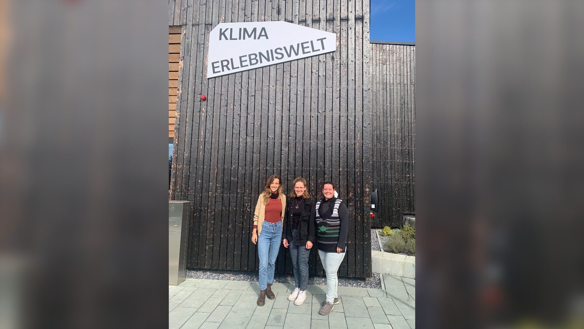 Luisa Rau (B.A.U.M. Consult), Sophie Wehmeier (Klimaanpasssungsmanagerin Oerlinghausen) und Verena Zimara (B.A.U.M. Consult). Foto: Privat