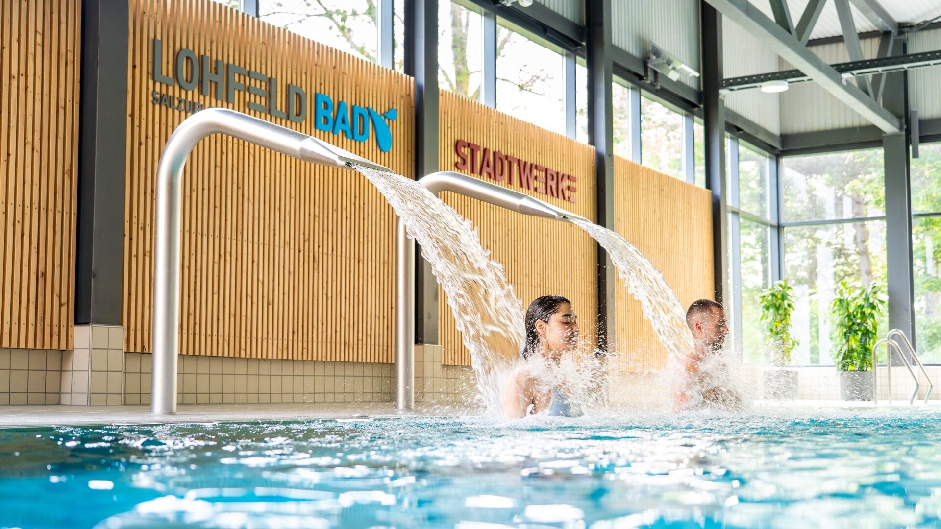 Kleine Auszeit im Lohfeld Bad. Foto: © Stadtwerke Bad Salzuflen