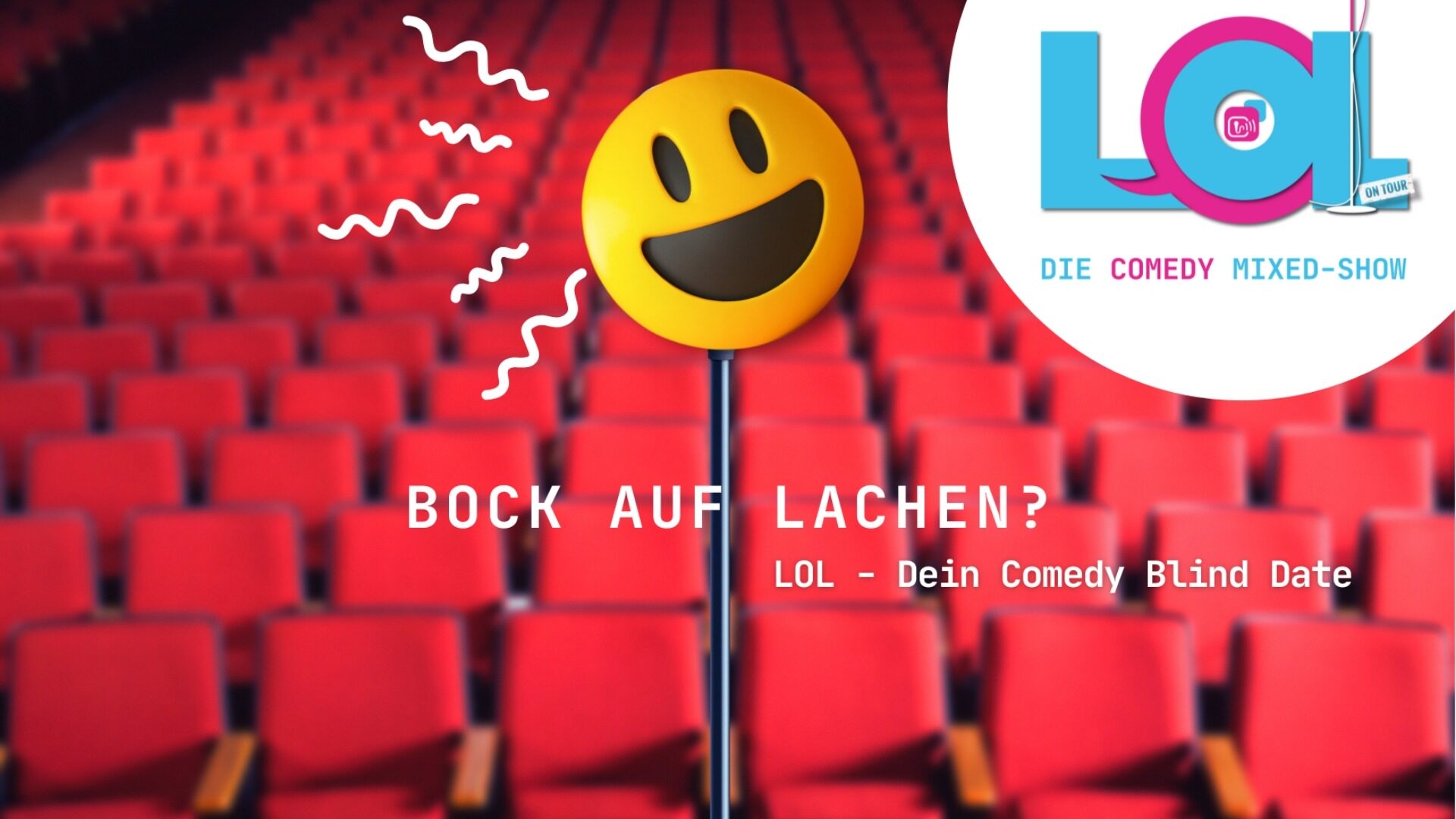 Blind Date mit Humor und neuen Talenten – das ist LOL – das Comedy Start-Up. Foto: © Magenta Artists
