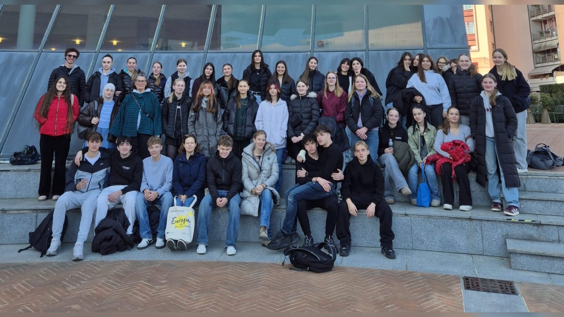 RBG-Schülerinnen und -Schüler in der Lombardei. Fotos: Privat
