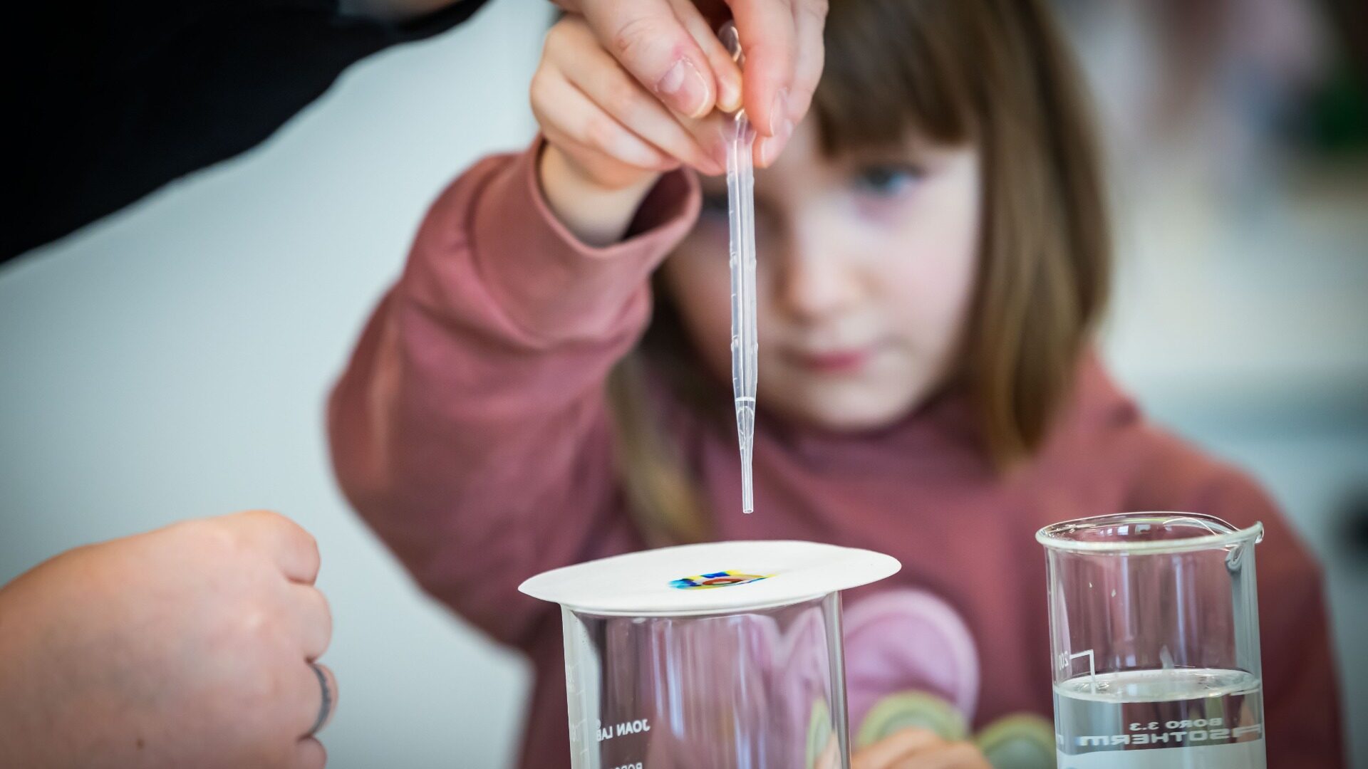 „In der Kunsthalle können Kinder kreative Lichtbilder gestalten.“ Foto: Wissenswerkstadt, Sarah Jonek