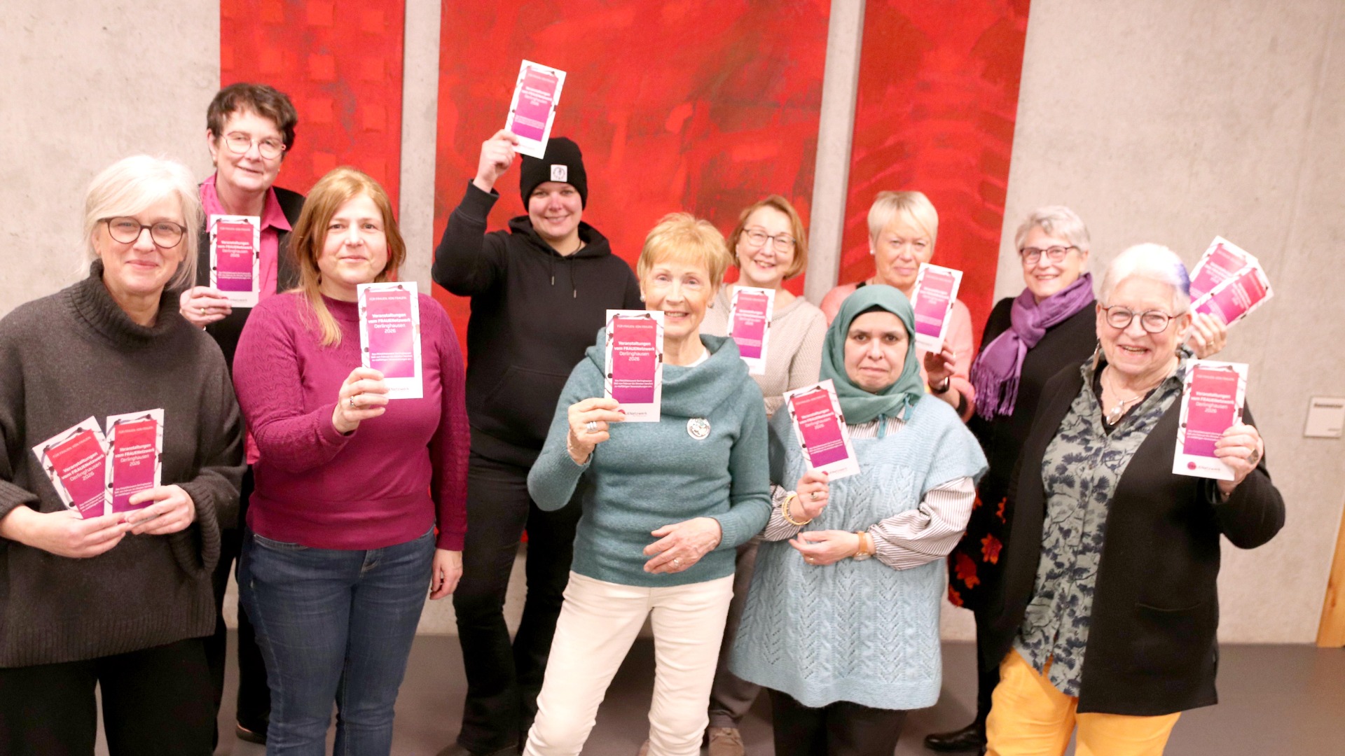 Ehrenamtlich hat das Koordinationsteam des Frauenetzwerks Oerlinghausen in Verbindung mit anderen Gruppen Institutionen und Vereinen ein umfangreiches Jahresprogramm zusammengestellt. Foto: privat