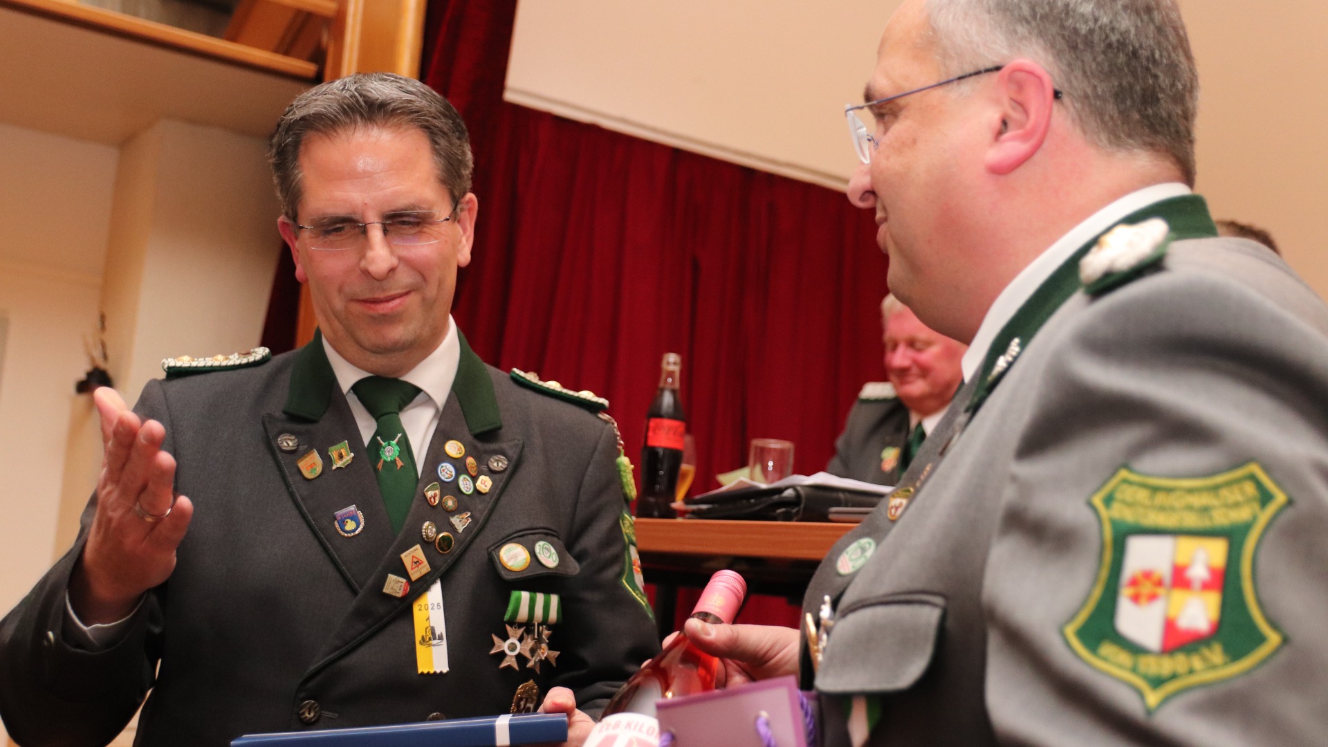 Der scheidende Geschäftsführer Markus Landerbarthold versicherte, er werde sich auch weiterhin engagieren und wolle nur eine „Arbeitspause“ einlegen. Fotos: kd