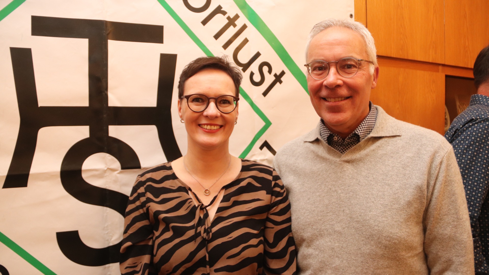 Nicole Brieger freut sich auf ihre neue Aufgabe als Vorsitzende der TuS Helpup. Dirk Palmowski hat nach sechs Jahren nicht mehr kandidiert. Foto: kd