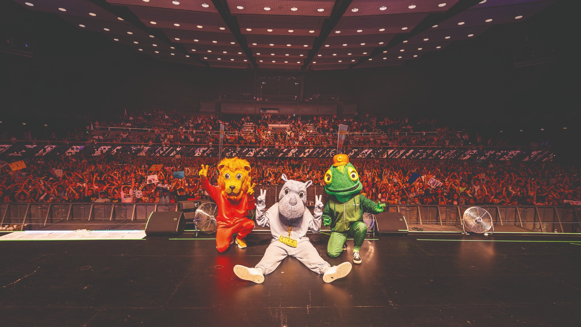 Nashorn DIKKA lädt zur „BOAH IST DAS KRASS TOUR 2“ ein.Foto: Agentur Baff