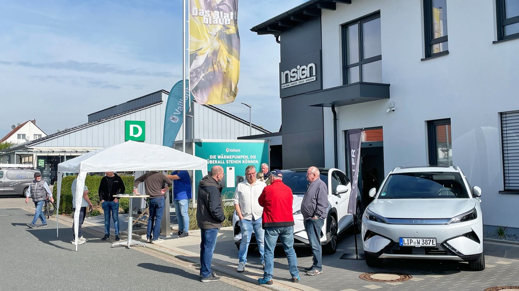 Moderne Haustechnik und E-Mobilität - Erfolgreicher Aktionstag mit Zukunftstechnologien im Fokus. Fotos: Reiner Toppmöller