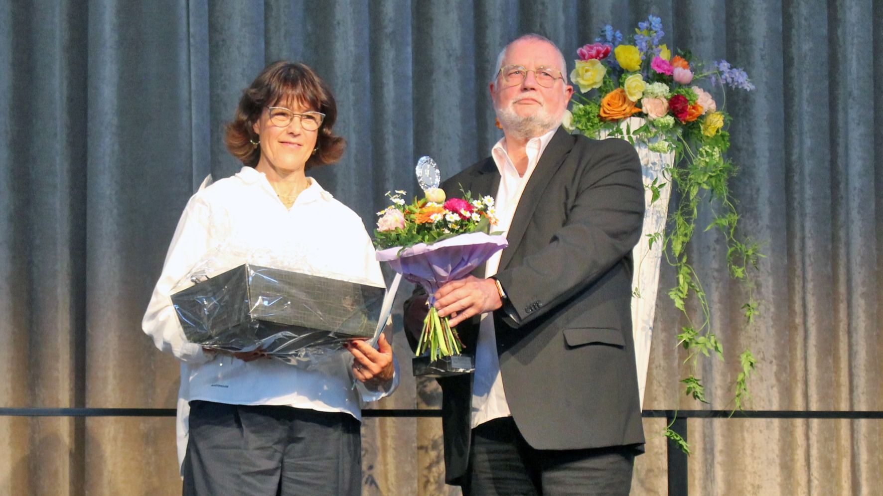 Sportler – Silke Rehmeier und Laudator Detlef Sievert. Fotos: Reiner Toppmöller