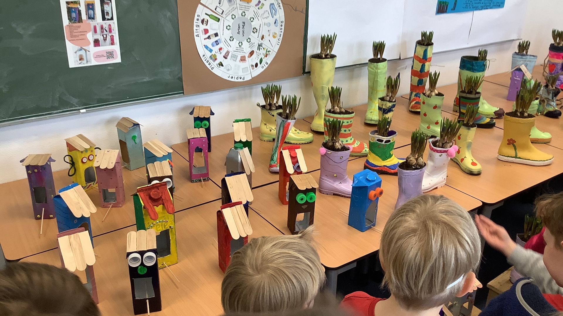 "Umwelt schützt man, indem man anfängt" - Einblicke in die Projektwoche der Grundschule Asemissen. Fotos: Privat