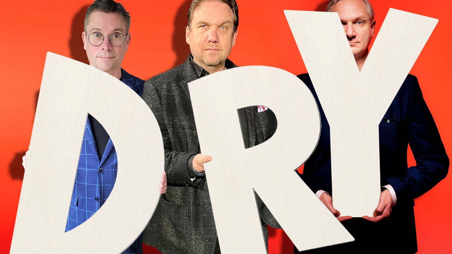 trockenen Wortwitz – Anspruchsvolle Comedy mit sprachlicher Finesse und Musikalität präsentiert das "TAK-Ensemble" mit ihrem Kabarettprogramm "Aller guten Dinge. DRY" Foto: © BörchersBrodowyGerzlich