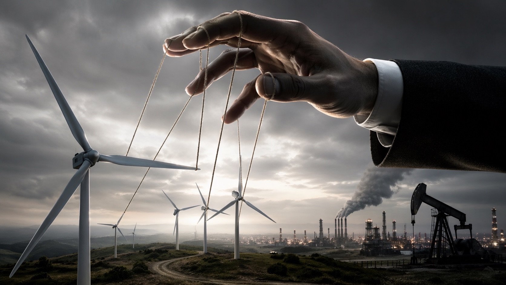 Energiewende – Symbolbild: Hinter dem Ausbau erneuerbarer Energien stehen nicht nur technische Herausforderungen, sondern auch wirtschaftliche Interessen und globale Machtstrukturen.