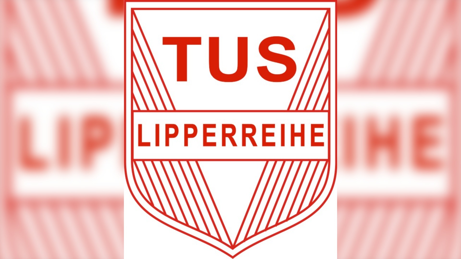 Rot-weißes Wappenlogo des Sportvereins TUS Lipperreihe